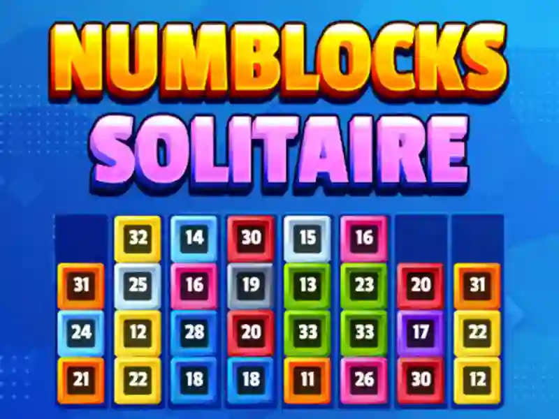 Logħba Numblocks Solitaire onlajn