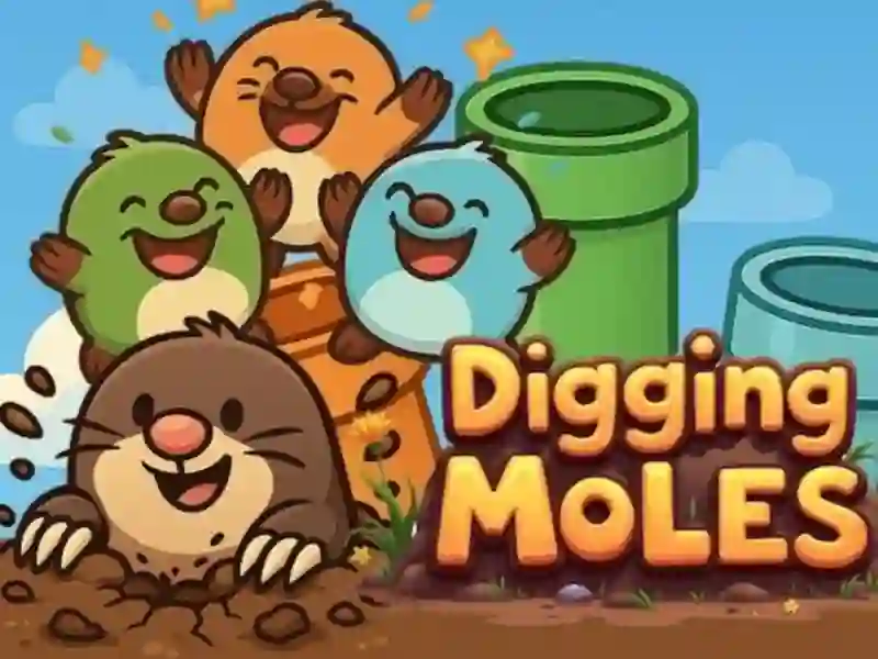Logħba Digging Moles onlajn