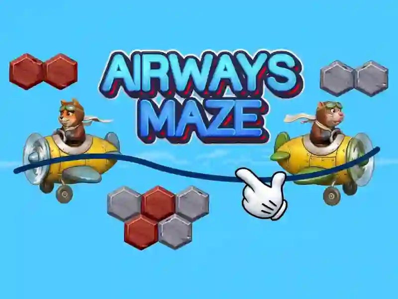Logħba Airways Maze onlajn