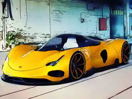 Logħba Futuristic Car Models onlajn