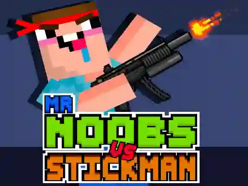 Logħba Mr Noobs vs Stickman onlajn