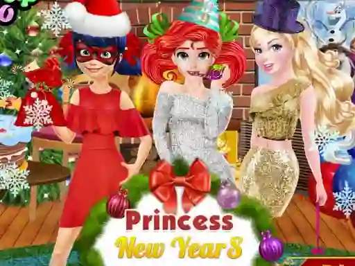 Logħba Princesses: New Year's Party onlajn