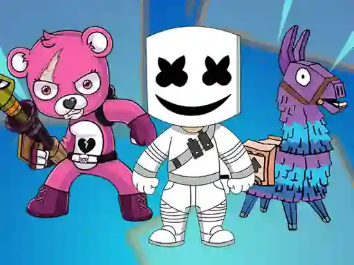 Logħba Fortnite Coloring Book onlajn