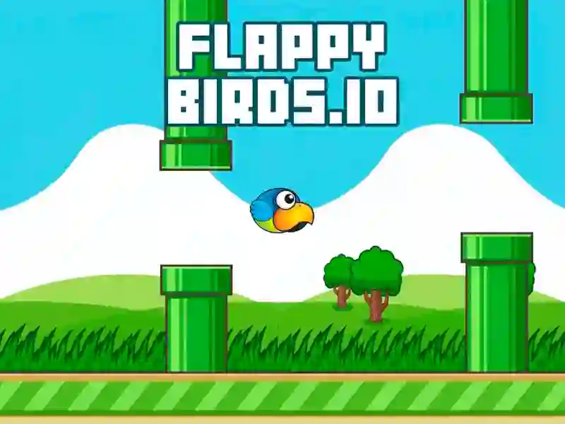 Logħba FLAPPY BIRDS.io onlajn
