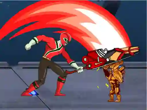 Logħba Power Rangers Space war onlajn