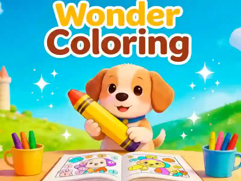 Logħba Wonder Coloring onlajn