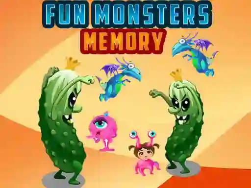 Logħba Fun Monsters Memory onlajn