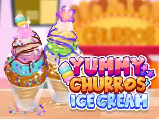 Logħba Yummy Churros Ice Cream onlajn