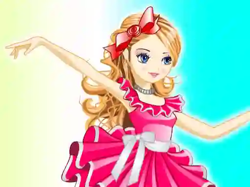Logħba Dancer Girl Dress Up onlajn
