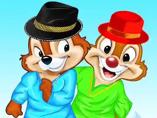 Logħba Chip n Dale Dressup onlajn