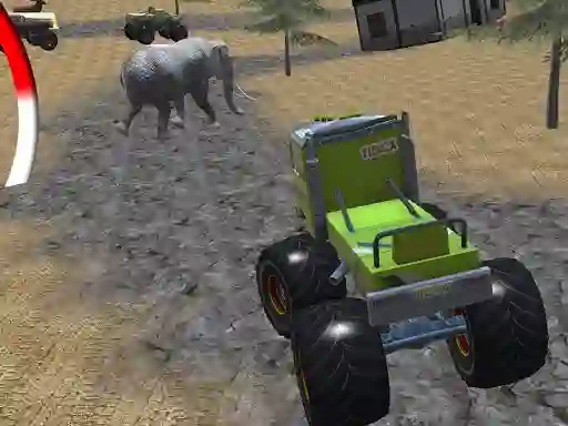 Logħba Monster Truck Turbo Racing onlajn