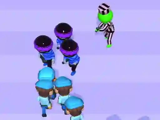 Logħba Police Clash 3D onlajn