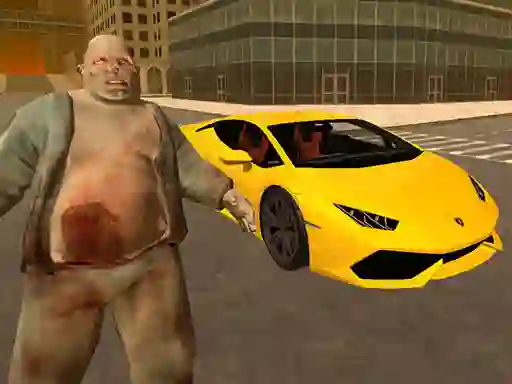 Logħba Supercars Zombie Driving onlajn