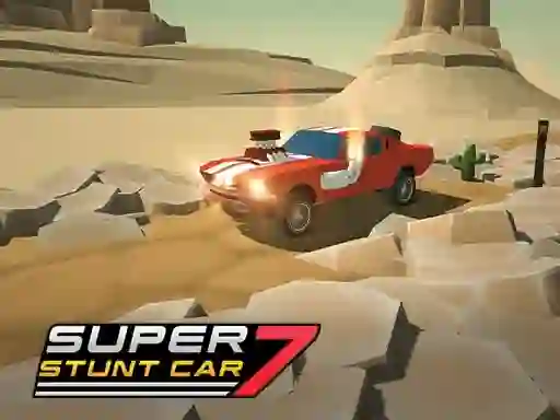 Logħba Super Stunt car 7 onlajn
