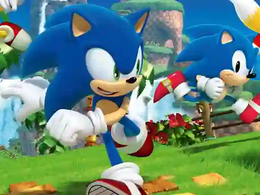 Logħba Sonic Match3 onlajn