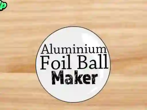 Logħba Aluminium Foil Ball Maker onlajn
