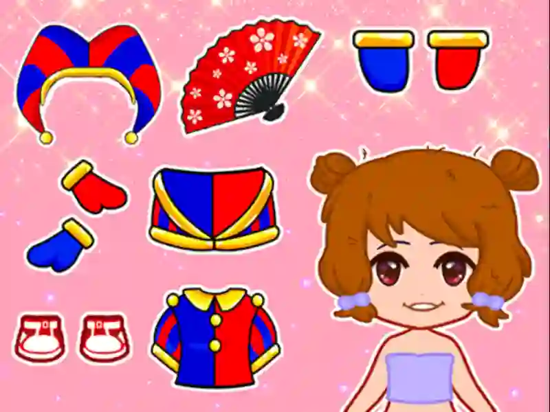 Logħba Lovely Doll Dress Up Game onlajn