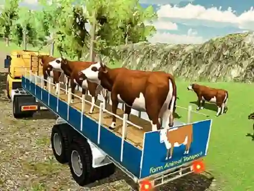 Logħba Offroad Animal Truck Transport onlajn