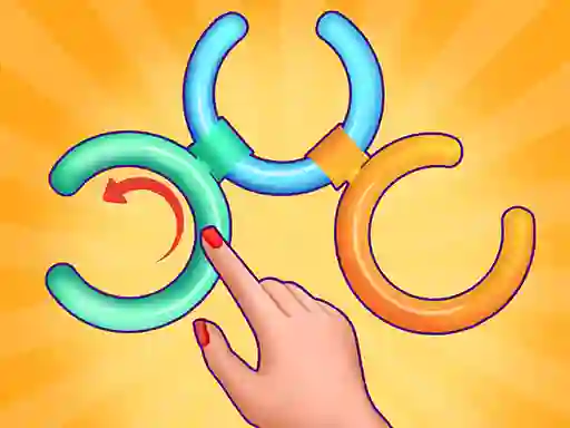 Logħba Untangle Rings Master onlajn