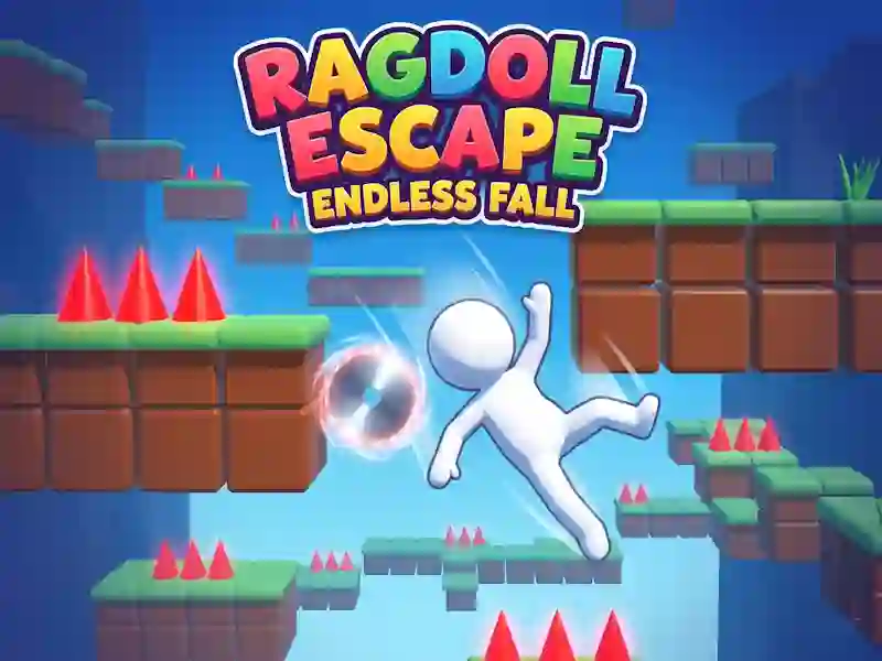 Logħba Ragdoll Escape: Endless Fall onlajn