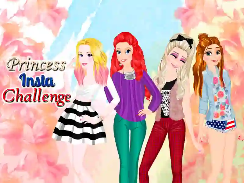 Logħba Princesses: Instagram Challenge onlajn