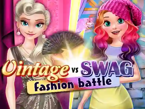 Logħba Vintage vs Swag: Fashion Battle onlajn