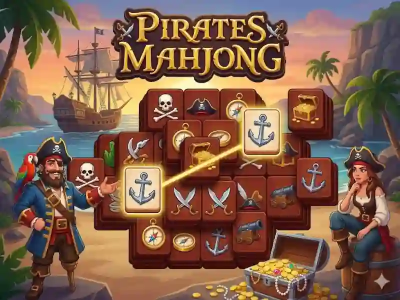 Logħba Pirates Mahjong onlajn