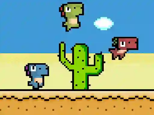 Logħba Pixel Dino Run onlajn