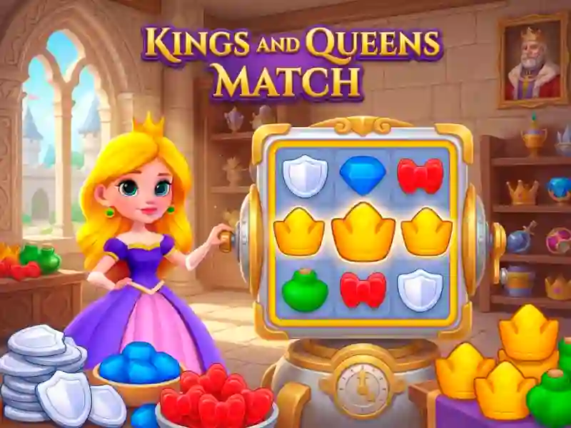 Logħba Kings and Queens Match onlajn