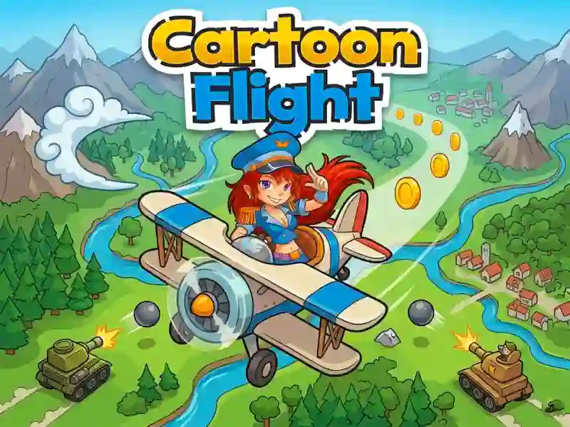 Logħba Cartoon Flight onlajn