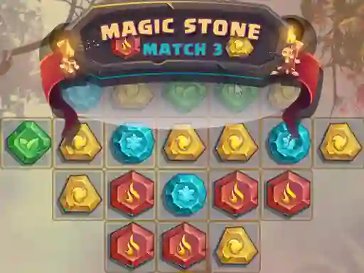 Logħba Magic Stone Match 3 onlajn