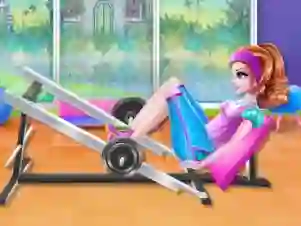 Logħba Princesses: fitness against fat onlajn