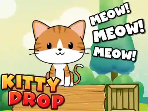 Logħba Kitty Drop save the Kat onlajn