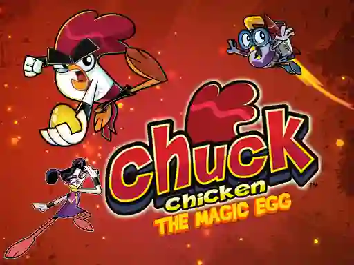 Logħba Chuck Chicken The Magic Egg onlajn