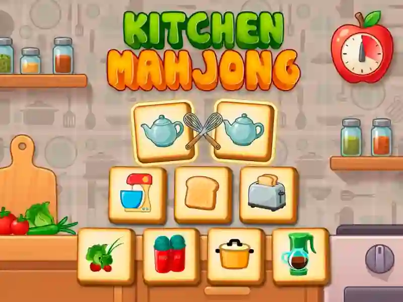 Logħba Kitchen mahjong onlajn