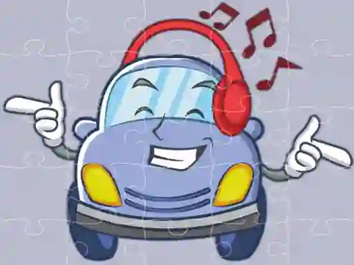 Logħba Smiling Cars Jigsaw onlajn