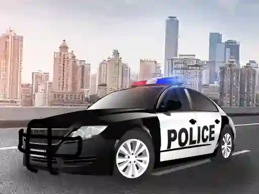Logħba Police Car Drive onlajn
