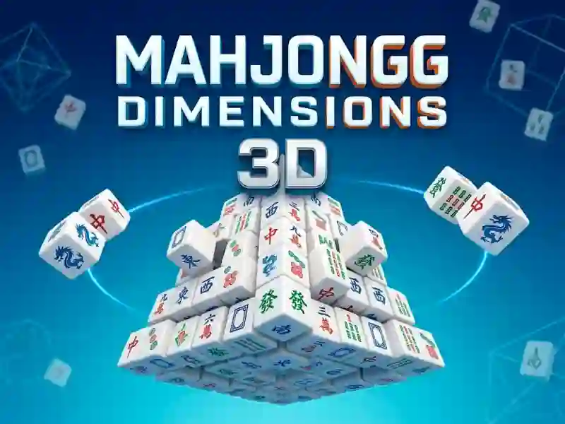 Logħba Mahjongg Dimensions 3D onlajn