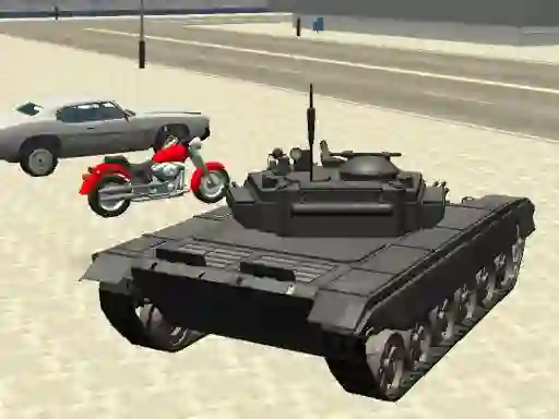 Logħba Tank Driver Simulator onlajn