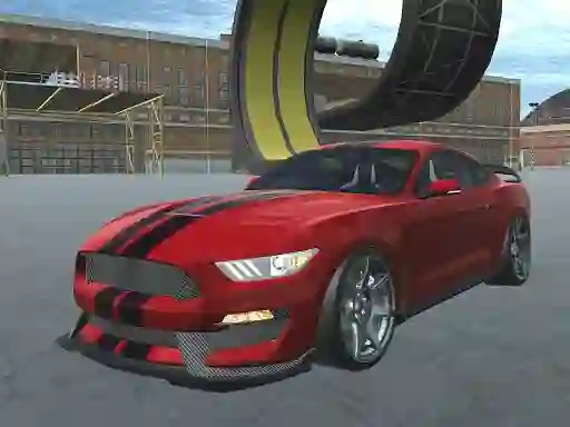 Logħba Stunts Car Speed Trial onlajn