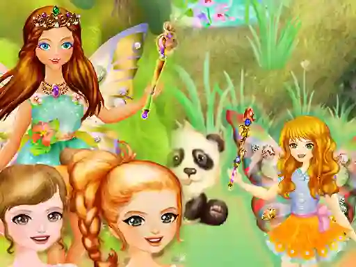 Logħba Fairy Dress Up Games For Girls onlajn