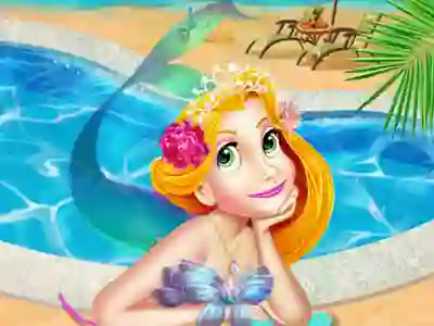 Logħba Rapunzel Sweet Vacation! onlajn