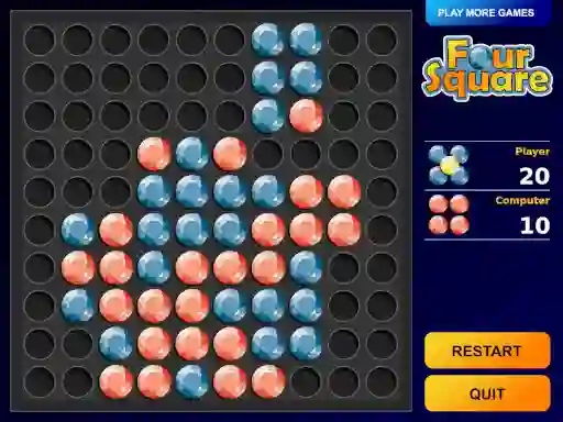 Logħba Four Square onlajn