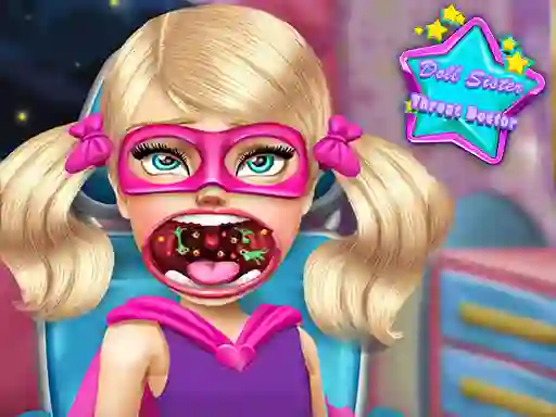 Logħba Doll Sister Throat Doctor onlajn