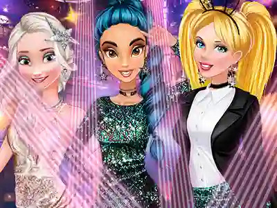 Logħba Princess Night Out in Hollywood onlajn