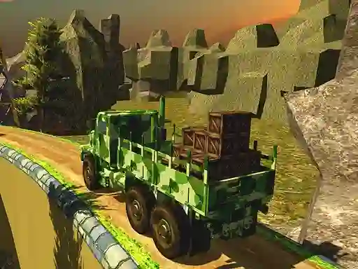 Logħba Army Truck Transport onlajn
