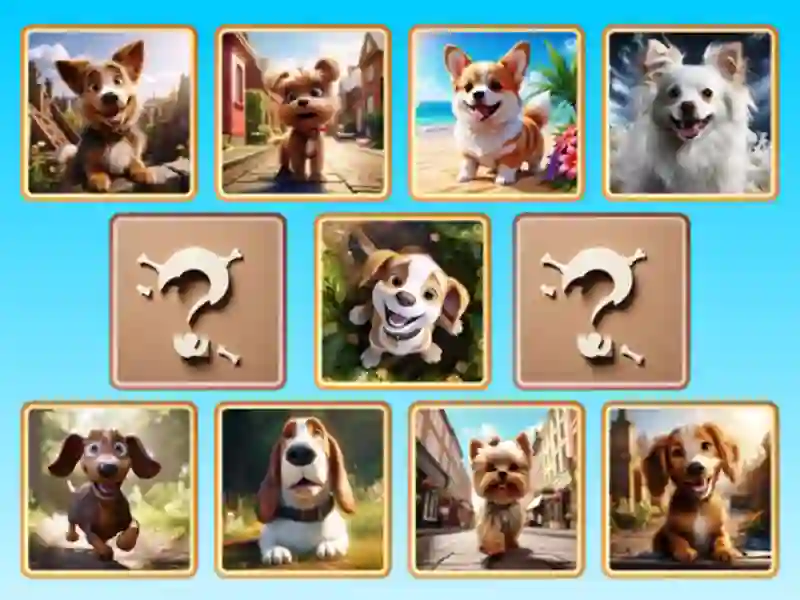 Logħba Doggie Duo Discoveries onlajn