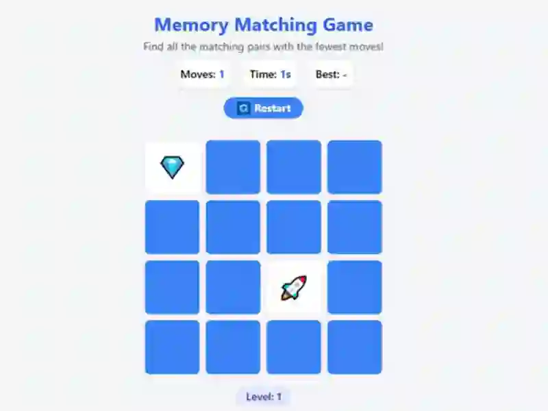 Logħba Memory Matching Game onlajn