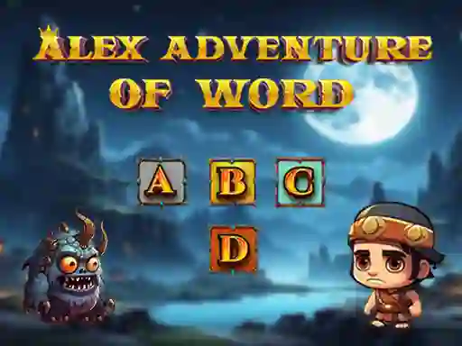 Logħba Alex Adventure of Word onlajn