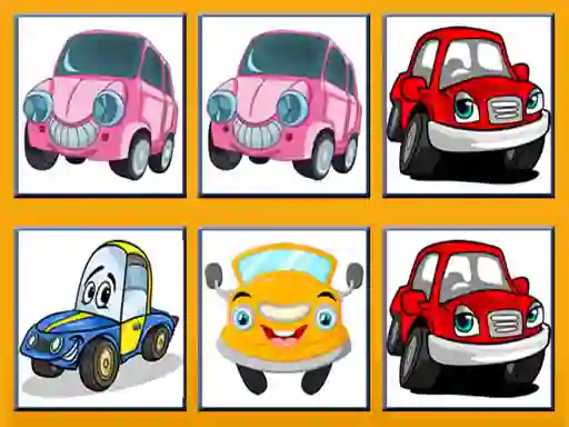 Logħba Funny Cars Memory onlajn